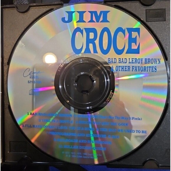 Jim Croce: Bad Bad Leroy Brown & Other Favorites (CD) Disc Only - Picture 1 of 1